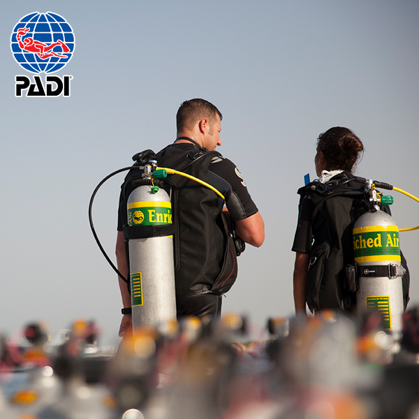 PADI Enriched Air (Nitrox) Diver - Theory Session
+ 3 Dives